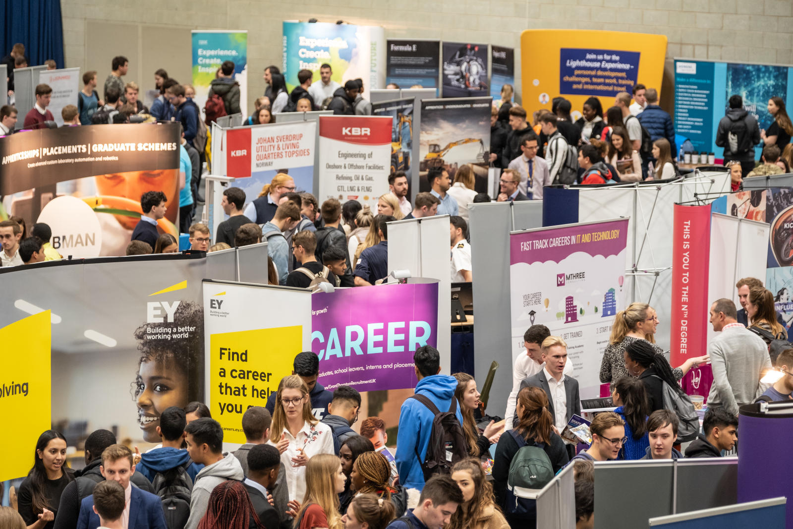 A picture of a Career Fair